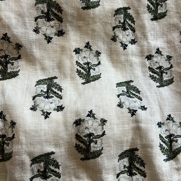 RHODE Midi Linen Dress Size Medium - Picture 6 of 17